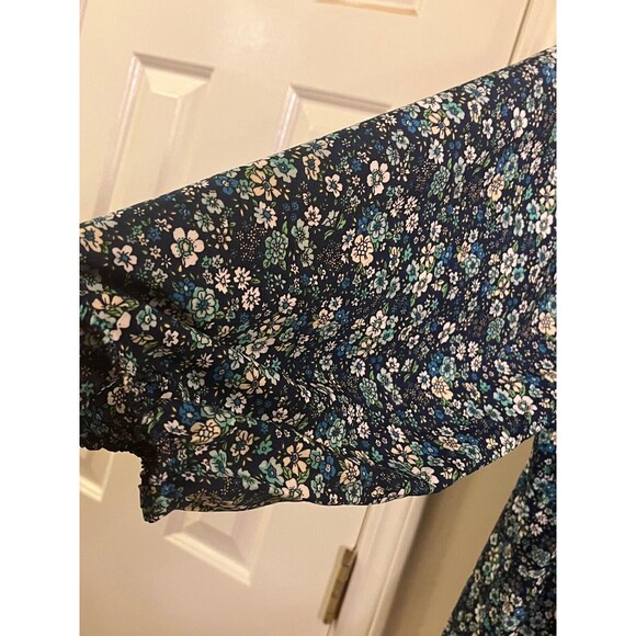 Bloomchic Top Women's Size 26 Multicolor Long Sleeves Crew Neck Pullover - Picture 4 of 8